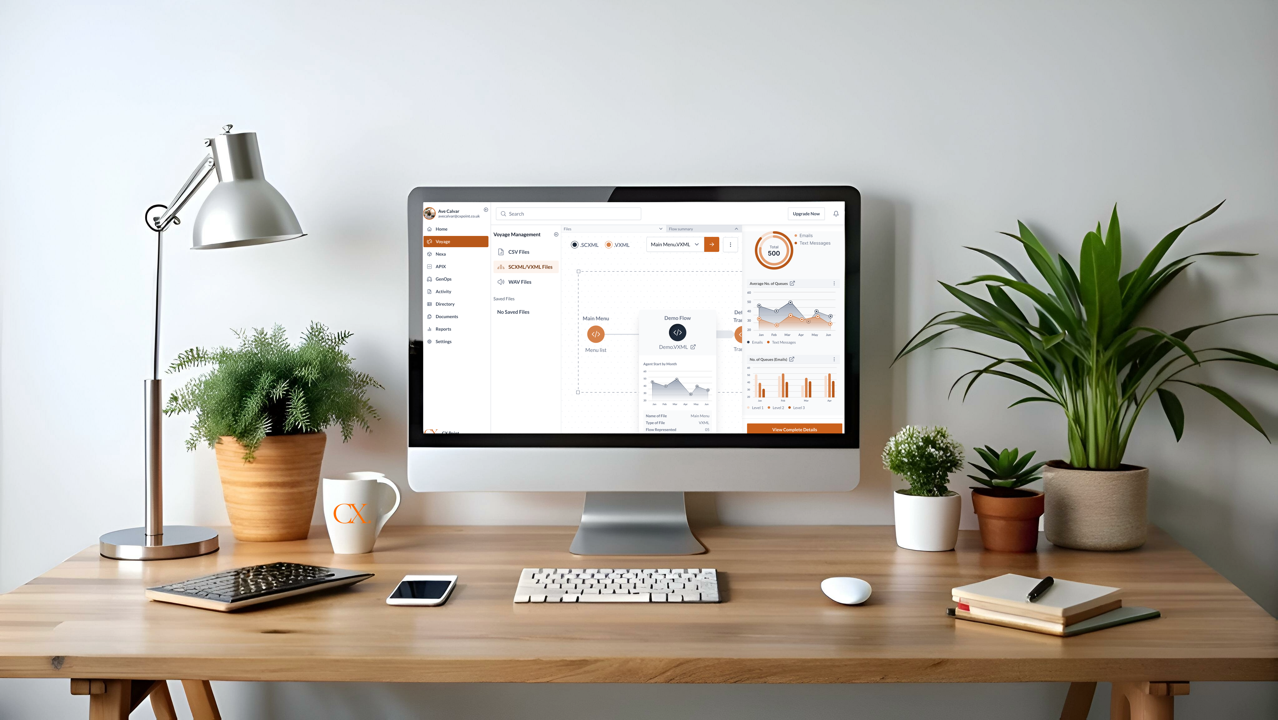 VOYAGE – An intelligent AI Powered Contact center platform discovery platform​